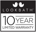 LOOKBATH offers a 10 year limited warranty